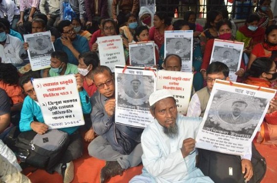 Tripura's Sacked 10323 Teachers kicked Off protest for indefinite period of Time as BJP Govt Failed to fulfill its Pre-Poll Promise in exchange of Vote Banks Tripura's Sacked 10323 Teachers kicked Off protest for indefinite period of Time as BJP Govt Failed to fulfill its Pre-Poll Promise in exchange of Vote Banks